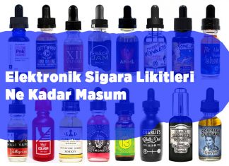 elektronik sigara likitleri ne kadar masum