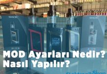 Elektronik Sigara MOD Ayarları