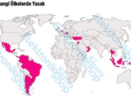 e sigara yasak ülkeler
