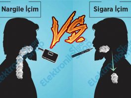 sigara içim ve nargile içim arasındaki fark